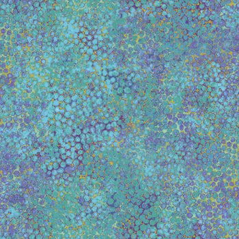 Cotton Fabric Shimmer Deep Sea 44/45"