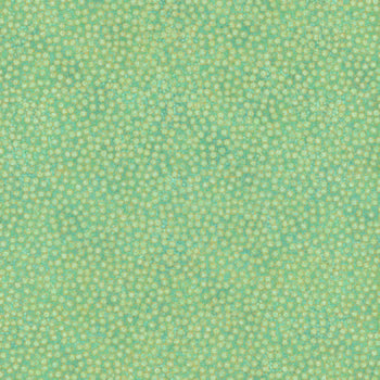 Cotton Print Shimmer Peacock 44/45 Fabric