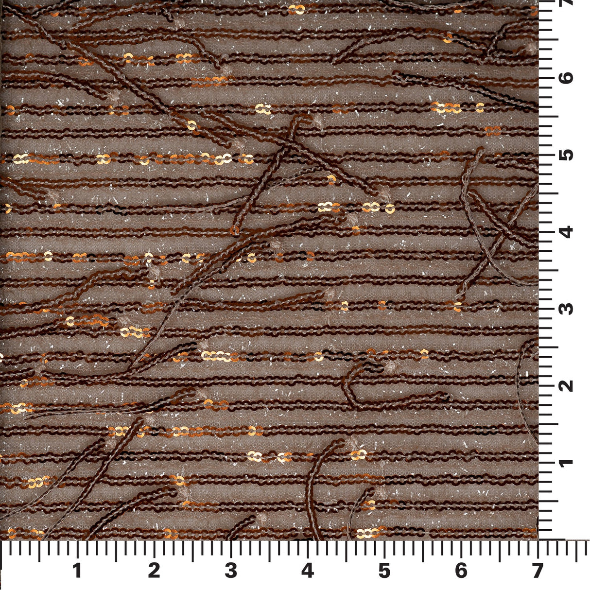 Sequin Mesh Polyester Fabric