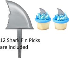Large Shark Cake Kit (ideal for a larger cake and added cupcakes)