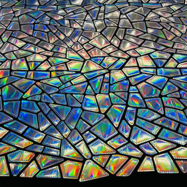 Stretch Velvet Metallic Foil Fabric