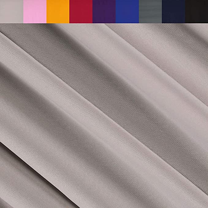 ITY Polyester Spandex Fabric Silver