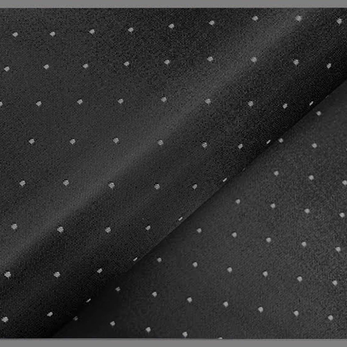 Polka Dot Lining Rayon Poly Fabric - Iridescent Polka Dot, 58" Width