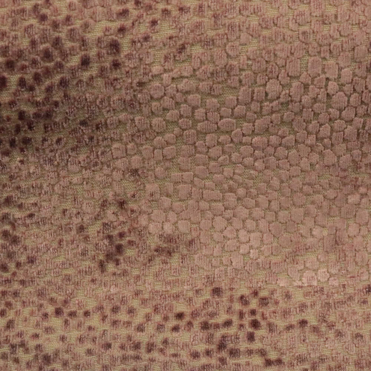 Burnout Velvet Upholstery Fabric Tuscany Dots