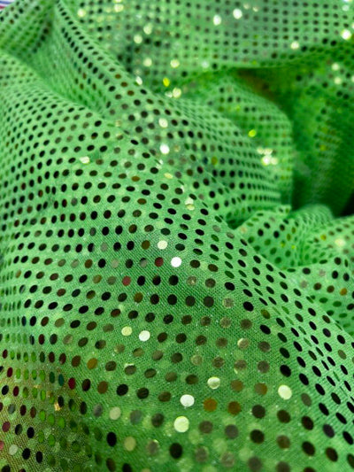 1 Yard Small Dot Confetti Sequin Fabric for Apparel Costumes and Decor 45 Inches Wide