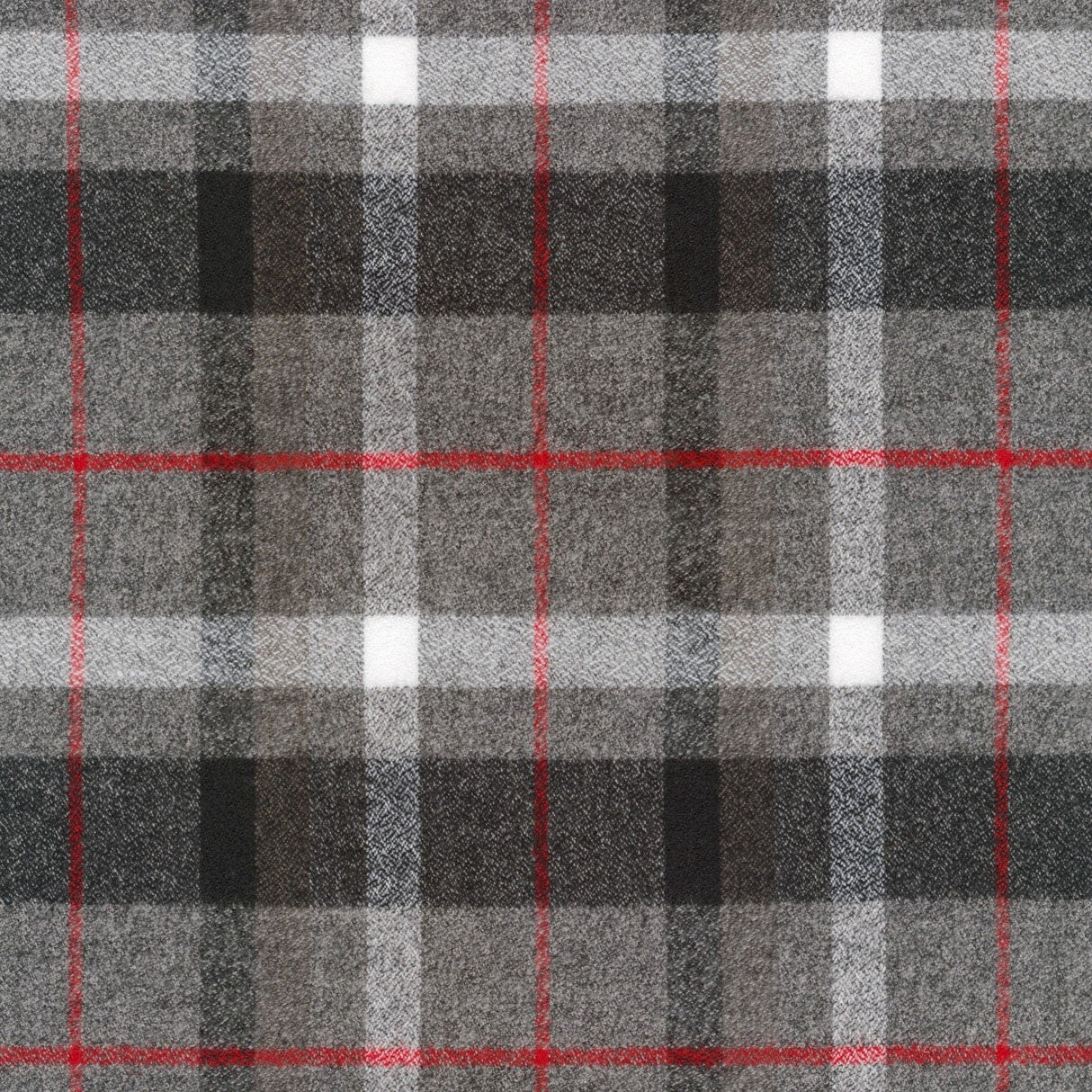 Flannel Fabric Smoke Mammoth Medium Weight Robert Kaufman