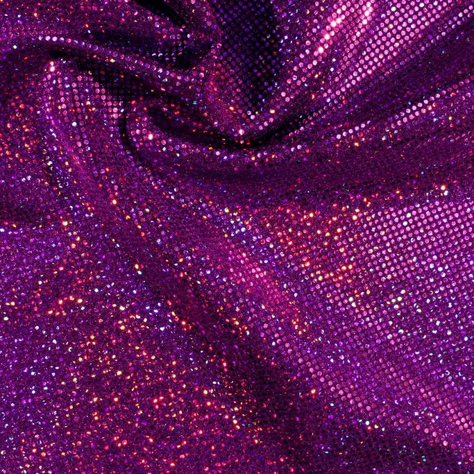 Foiled Spandex Sparkles Fabric