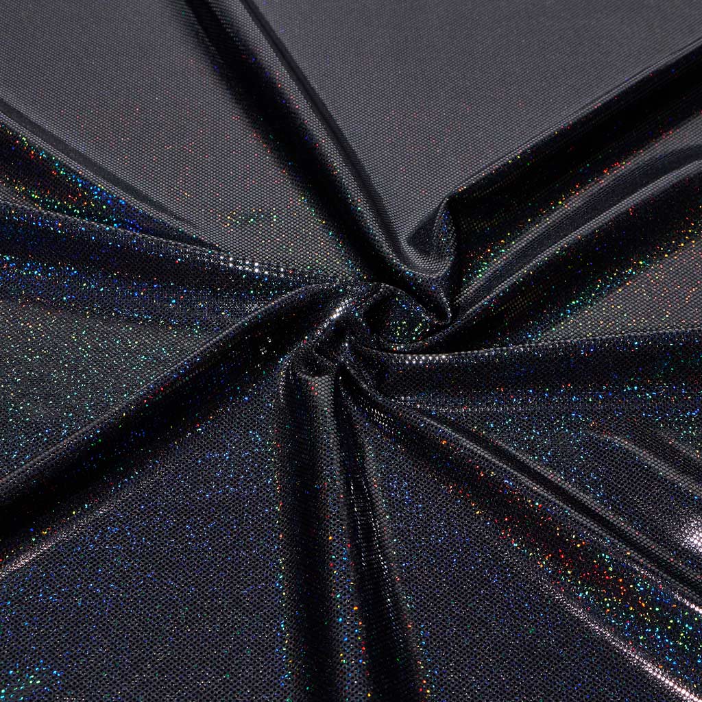 Foiled Spandex Sparkles Fabric
