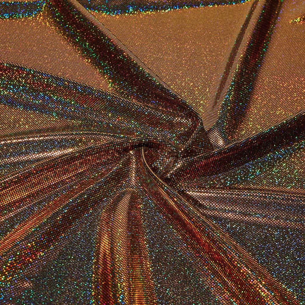 Foiled Spandex Sparkles Fabric