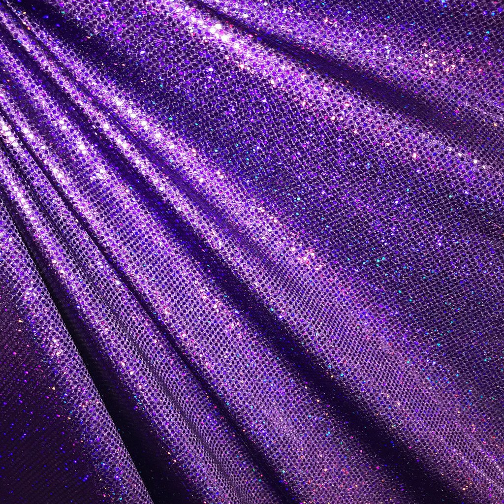 Foiled Spandex Sparkles Fabric