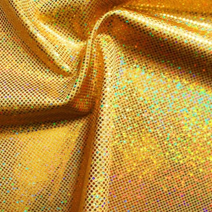 Foiled Spandex Sparkles Fabric
