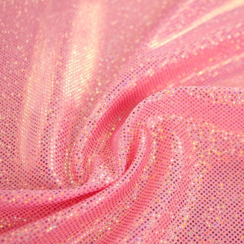 Foiled Spandex Sparkles Fabric