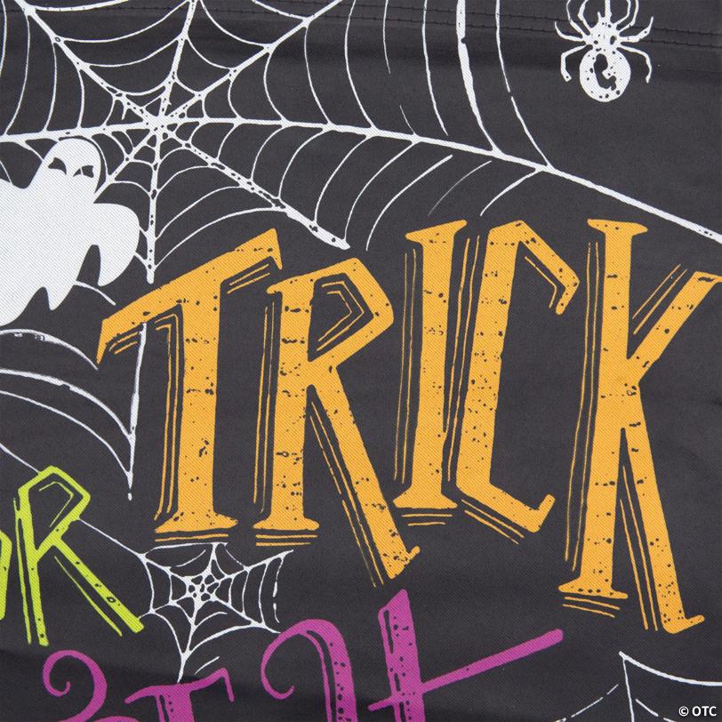 Spider Webs and Ghosts Trick or Treat Outdoor Garden Flag 28" x 40"