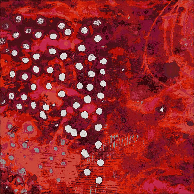 Cotton Wideback Fabric Spotted Graffiti Thimbleberry 108/109"