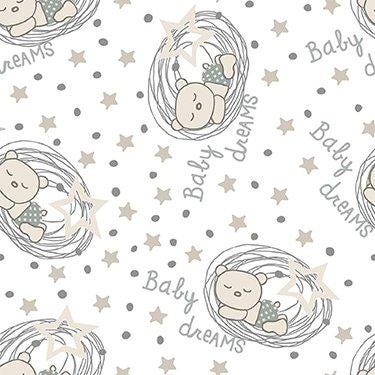 Flannel Fabric Baby Dreams Flannel 100% Cotton