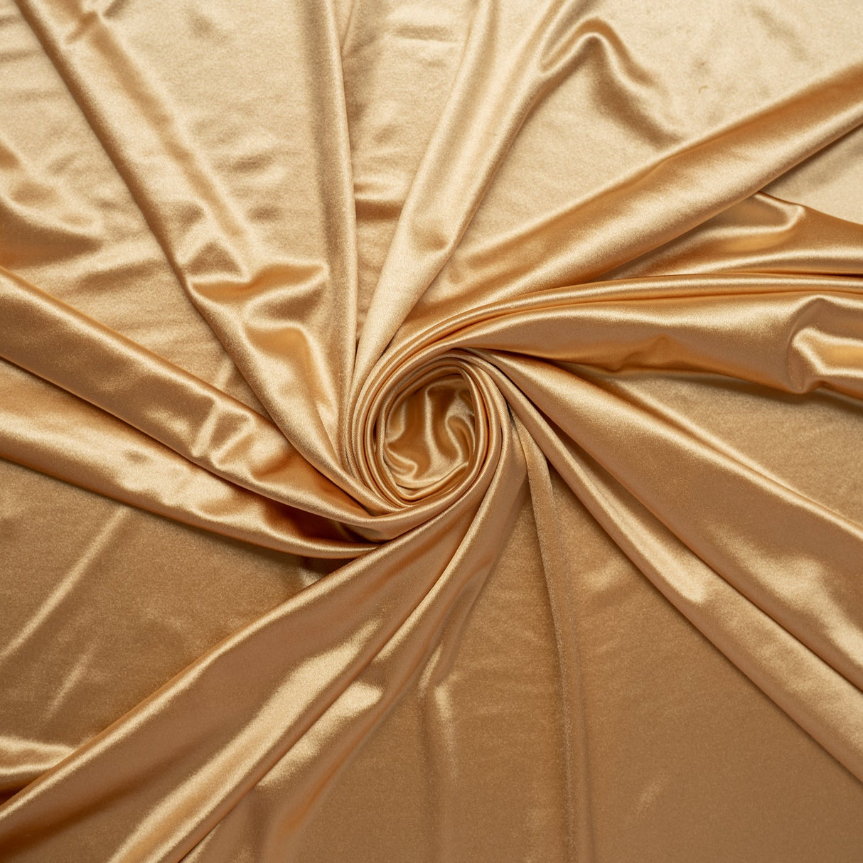 Stretch Satin Fabric Black Nude