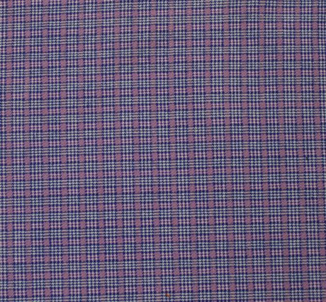 1 Yard Lilac or Blue Stretch Plaid Apparel Fabric 44/45" Wide, Medium Weight by the Yard