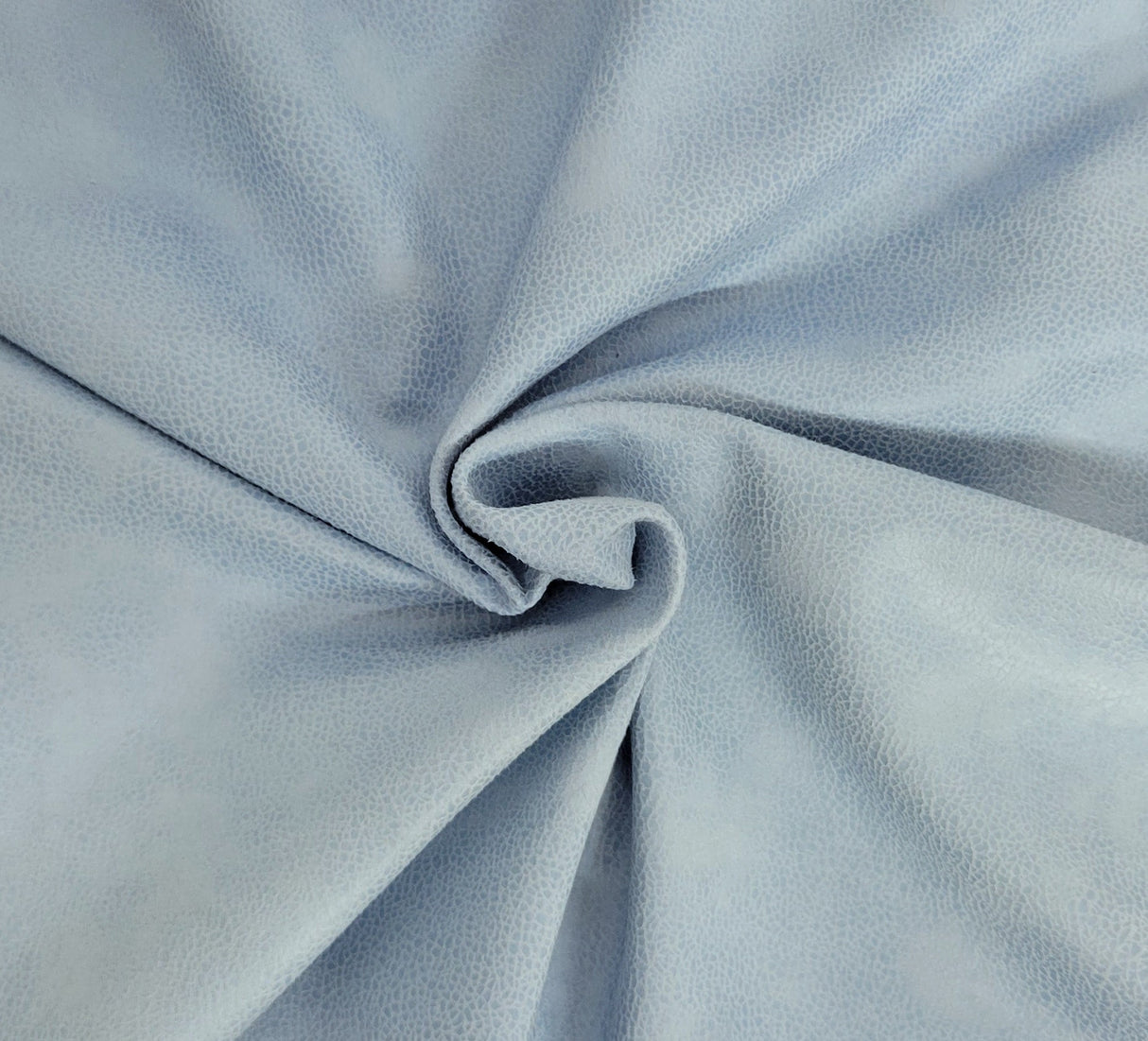 Stretchy Vegan Soft Leather Sky Blue