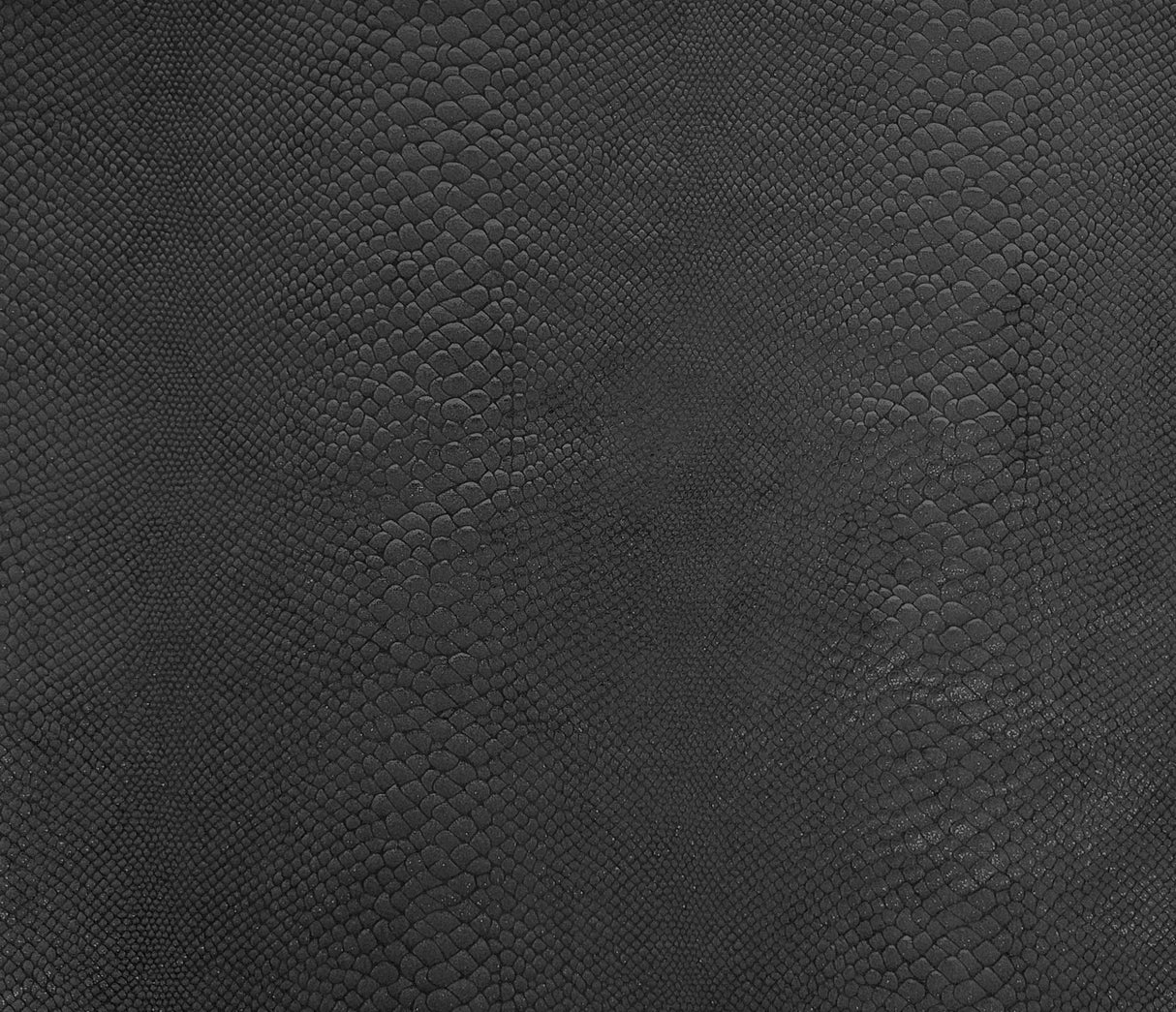 Stretchy Vegan Leather Black Crocodile Print