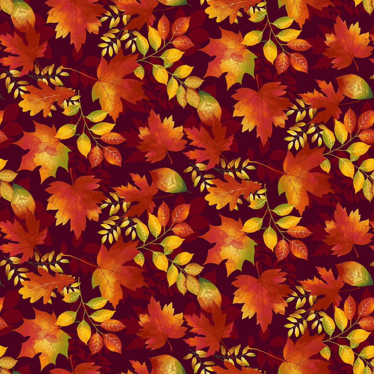Quilting Cotton Seeds of Gratitude Fall Floral Studio E