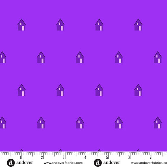 Cotton Print Cabin Galaxy Fabric 44/45"