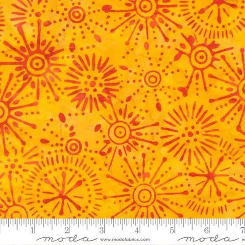 Cotton Batik Fabric Sunburst Batiks Sunshine 4370-11 44/45" Wide