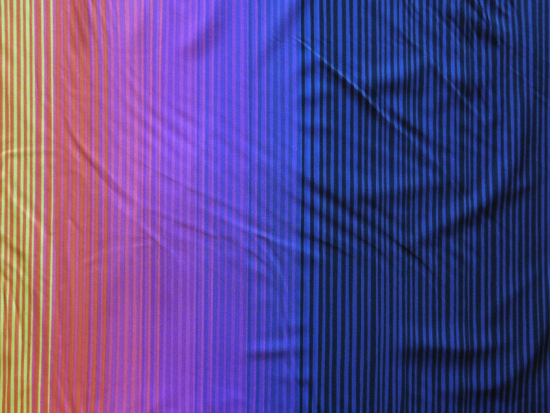 Swim Knit Polyester Spandex Sunset Stripe