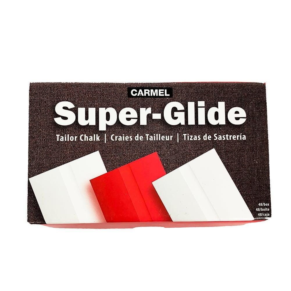 Wax Chalk Fabric - White, 48 Pc Per Box