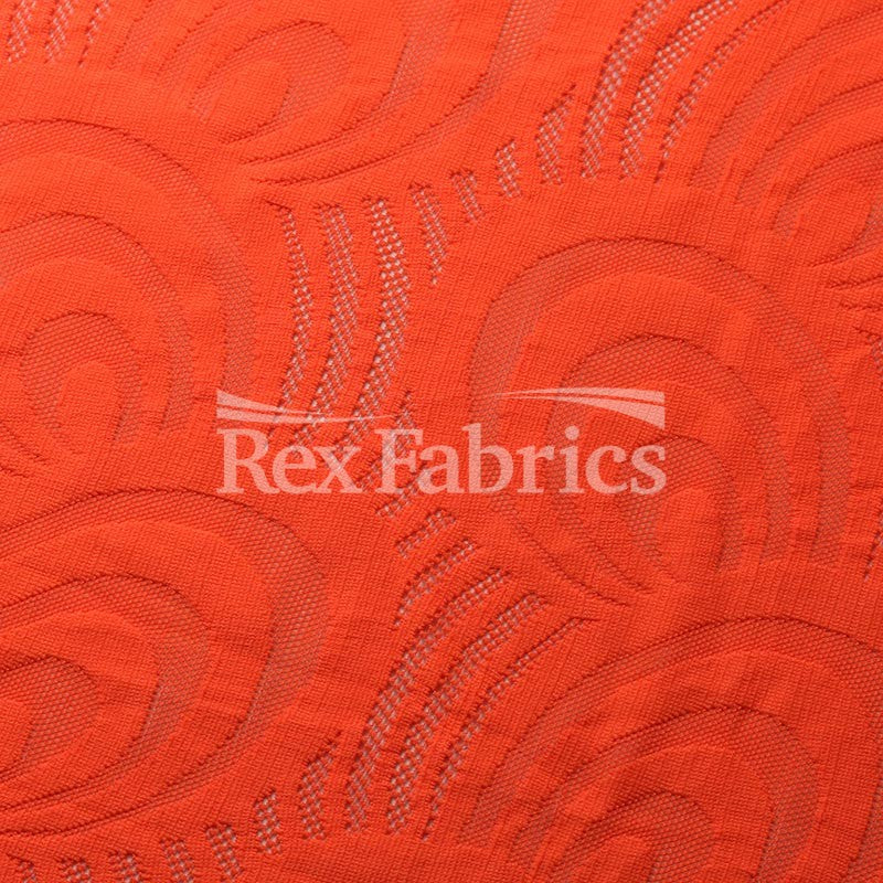 Swirl Lace Nylon Spandex Fabric - 4-Way Stretch, Swirl Pattern, 58/60" Width, 175 GSM, 6 Colorways (1 Yard)
