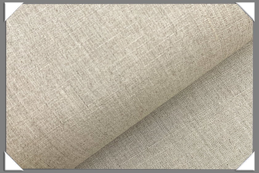 French Collar Canvas Linen Fabric - 27" Width