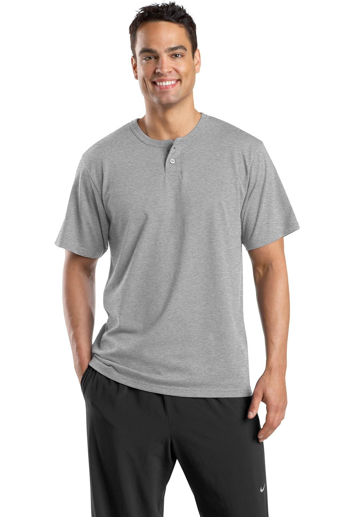 Sport-Tek® Short Sleeve Henley