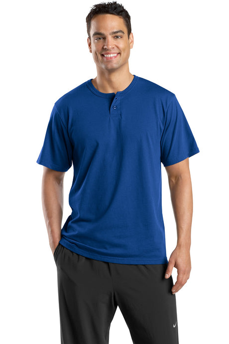 Sport-Tek® Short Sleeve Henley