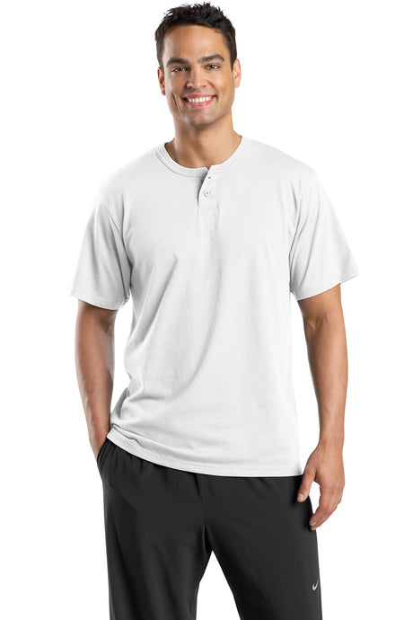 Sport-Tek® Short Sleeve Henley
