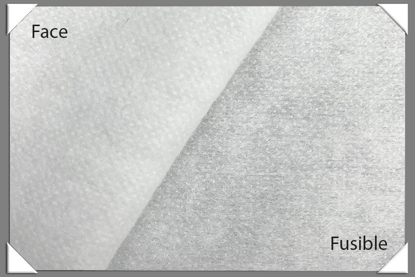 Soft Medium Weight Non-Woven Fusible Interfacing - White, 60" Width (1 Yard)