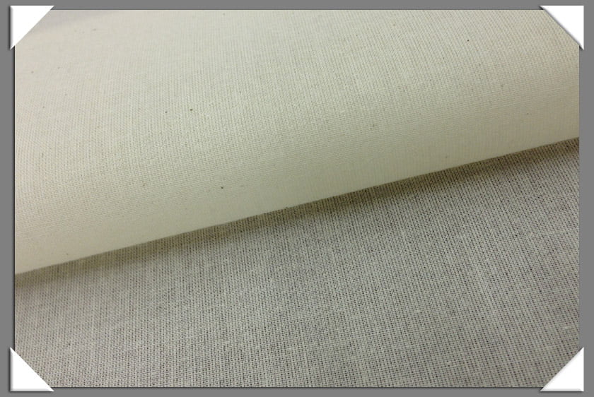 Soft Cotton Muslin Cotton Fabric - Natural Solid, 48" Width (1 Yard)