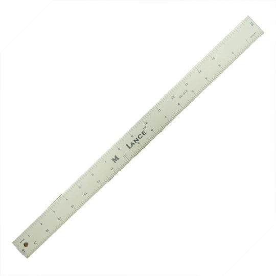 Metal Ruler Metal Fabric - 18" Long X 1 1/4" Wide