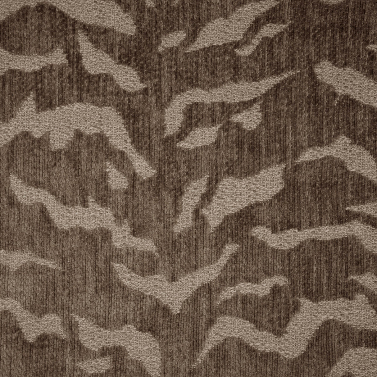 Chenille Upholstery Fabric Tigre Abstract Damask