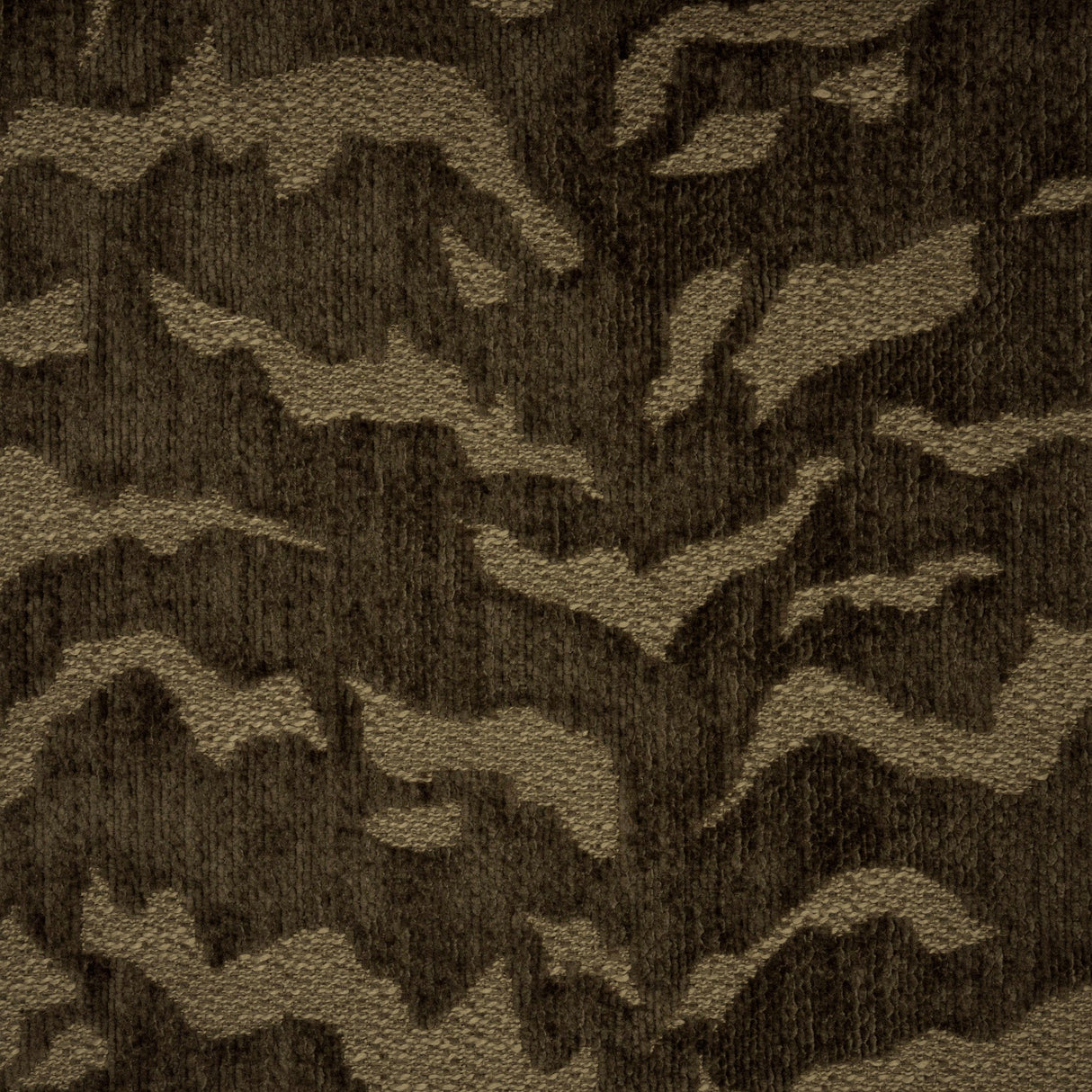 Chenille Upholstery Fabric Tigre Abstract Damask