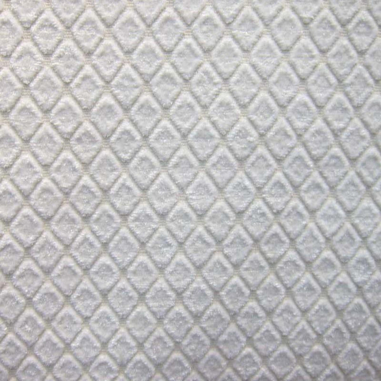 Tiles Chenille Fabric - Diamond-Shaped Pattern, 57" Width (1 Yard)