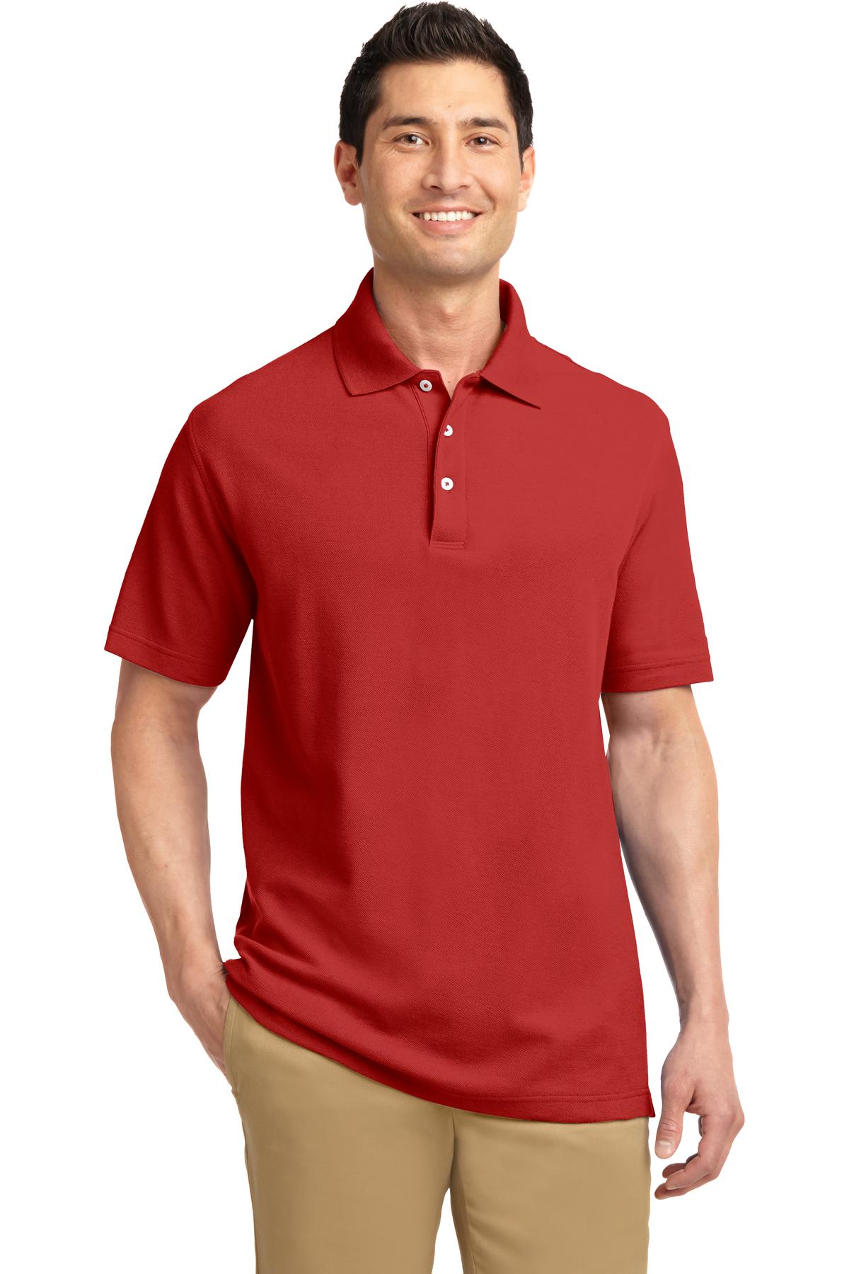 Port Authority® Tall EZCotton Pique Polo