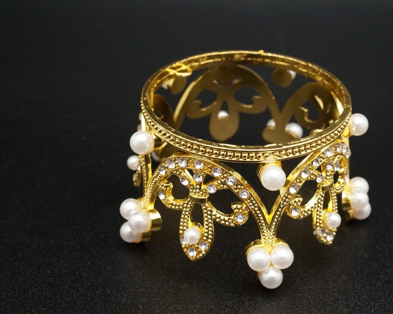 Gold Crystal Rhinestone Tiara “Mis Quince Años