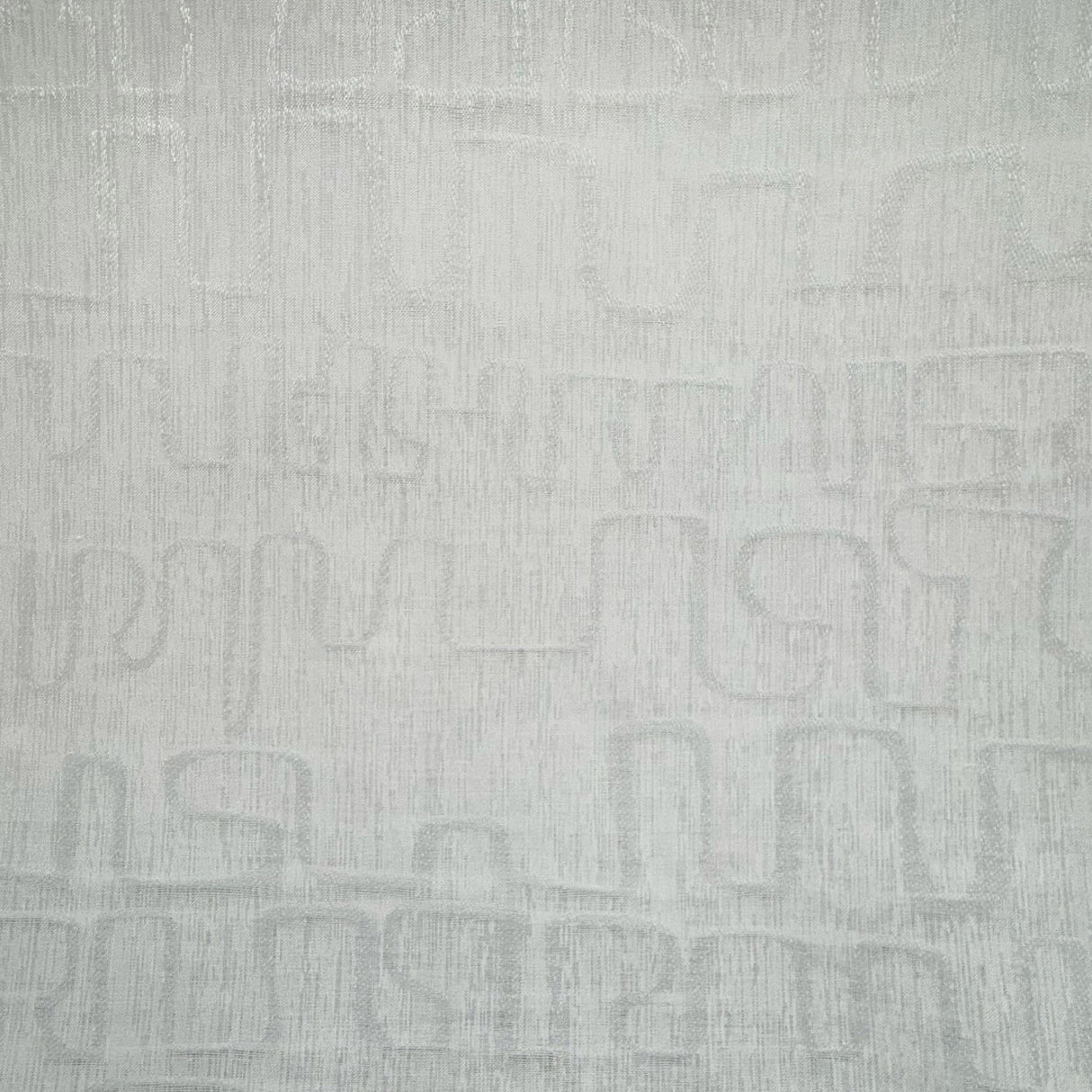 Trinity Polyester Fabric - Solid Sheer, White, 126" Width (1 Yard)