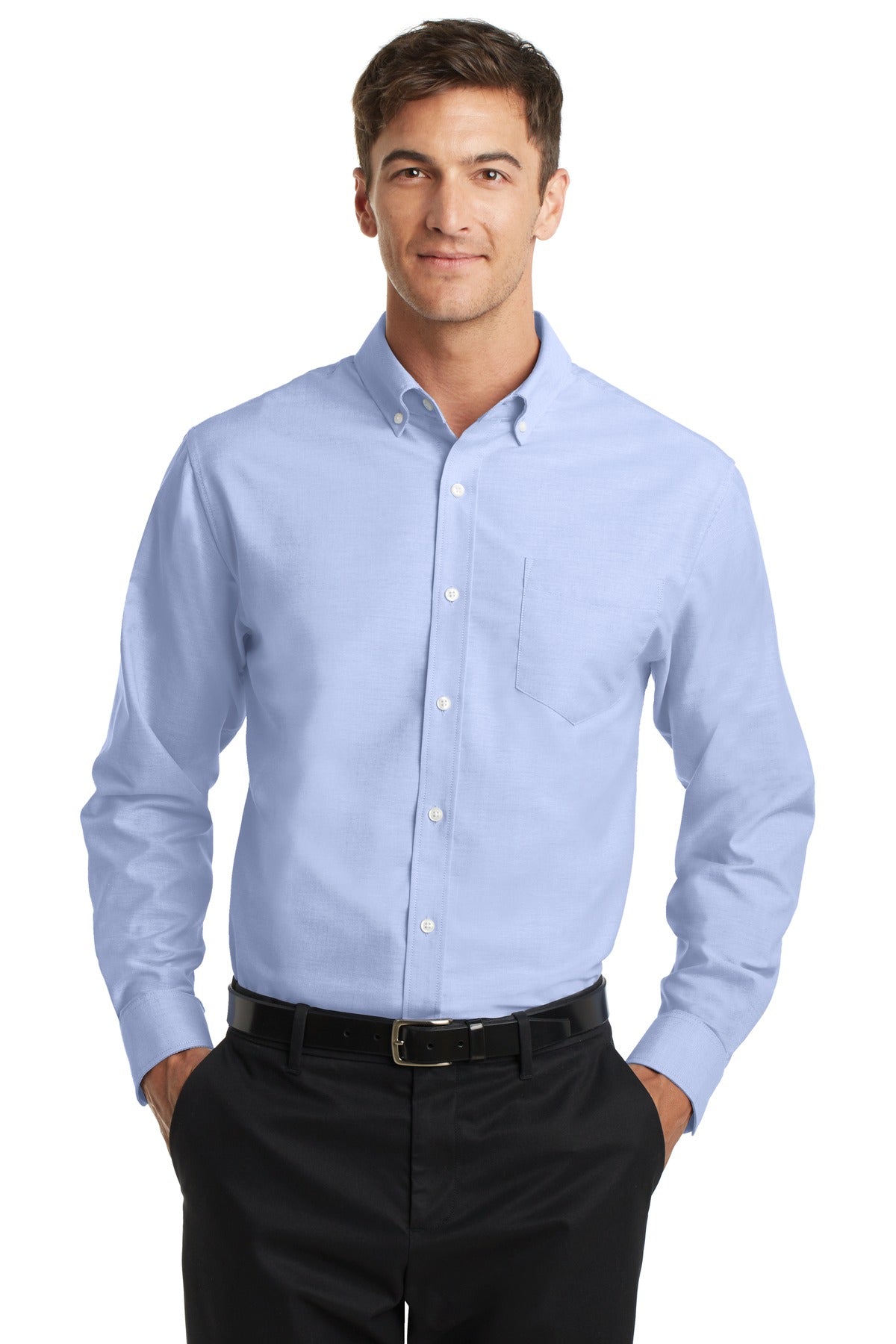 Port Authority® Tall SuperPro™ Oxford Shirt