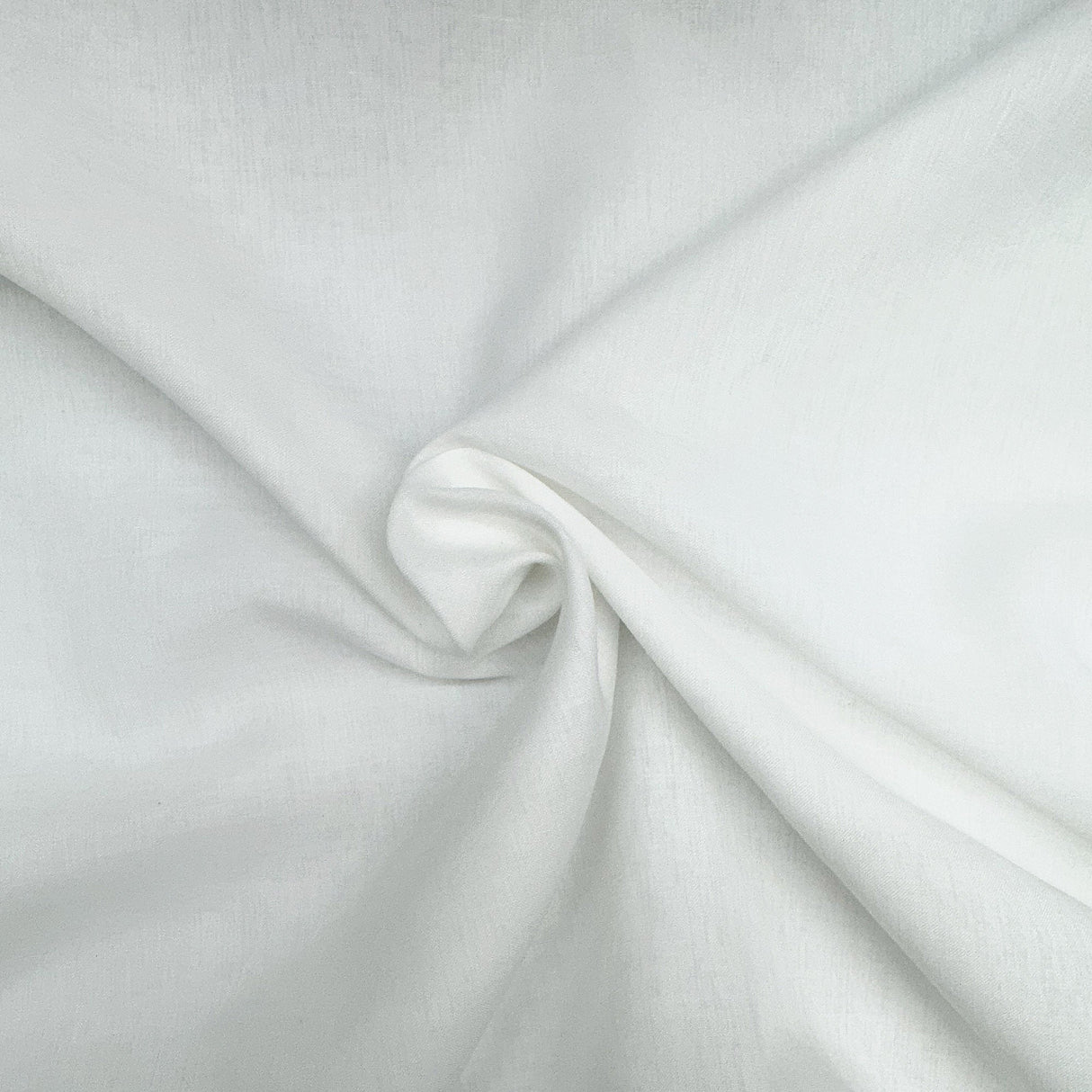 Turner Fabric Polyester Fabric - Solid Sheer, White, 126" Width (1 Yard)