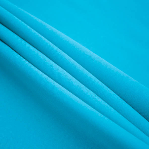 Turquoise Polyester Poplin (60″) Fabric,