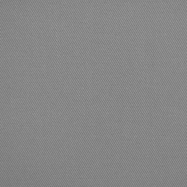 Gray Poly Cotton Twill Fabric