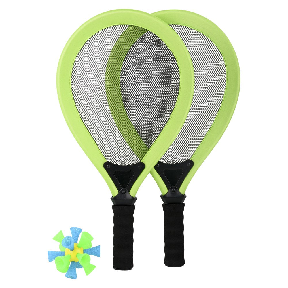 Jumbo Badminton Racket And Bouncy Birdie (1 Set)