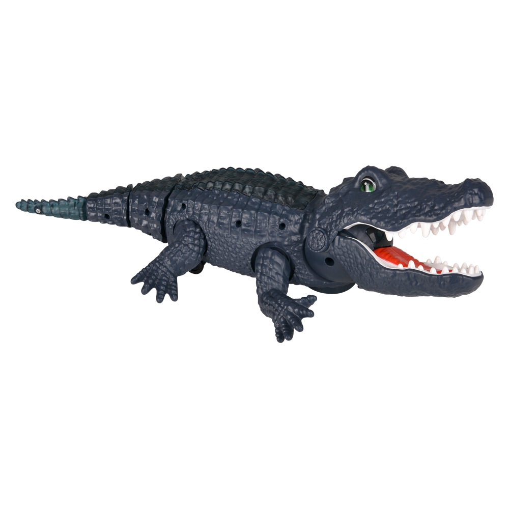 Light-Up Crawling Crocodile Toy