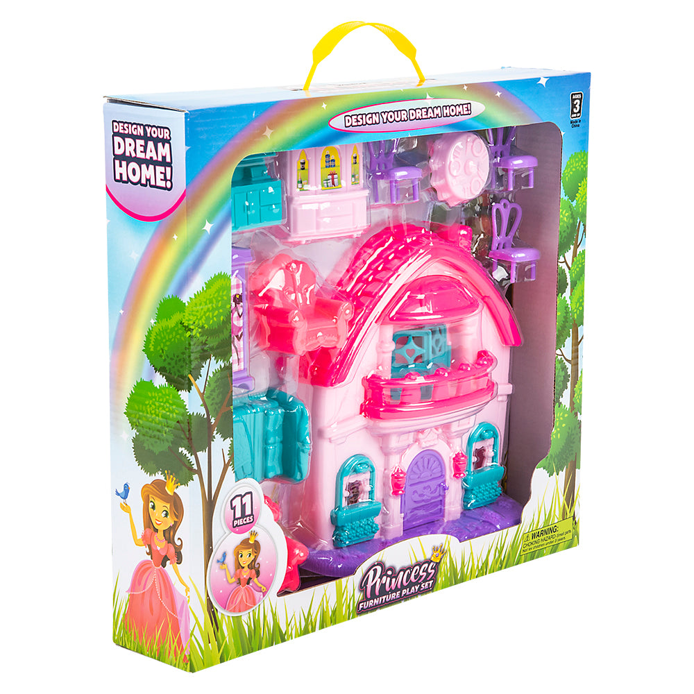 Toy House Play Set (Box 14" x 12.5")
