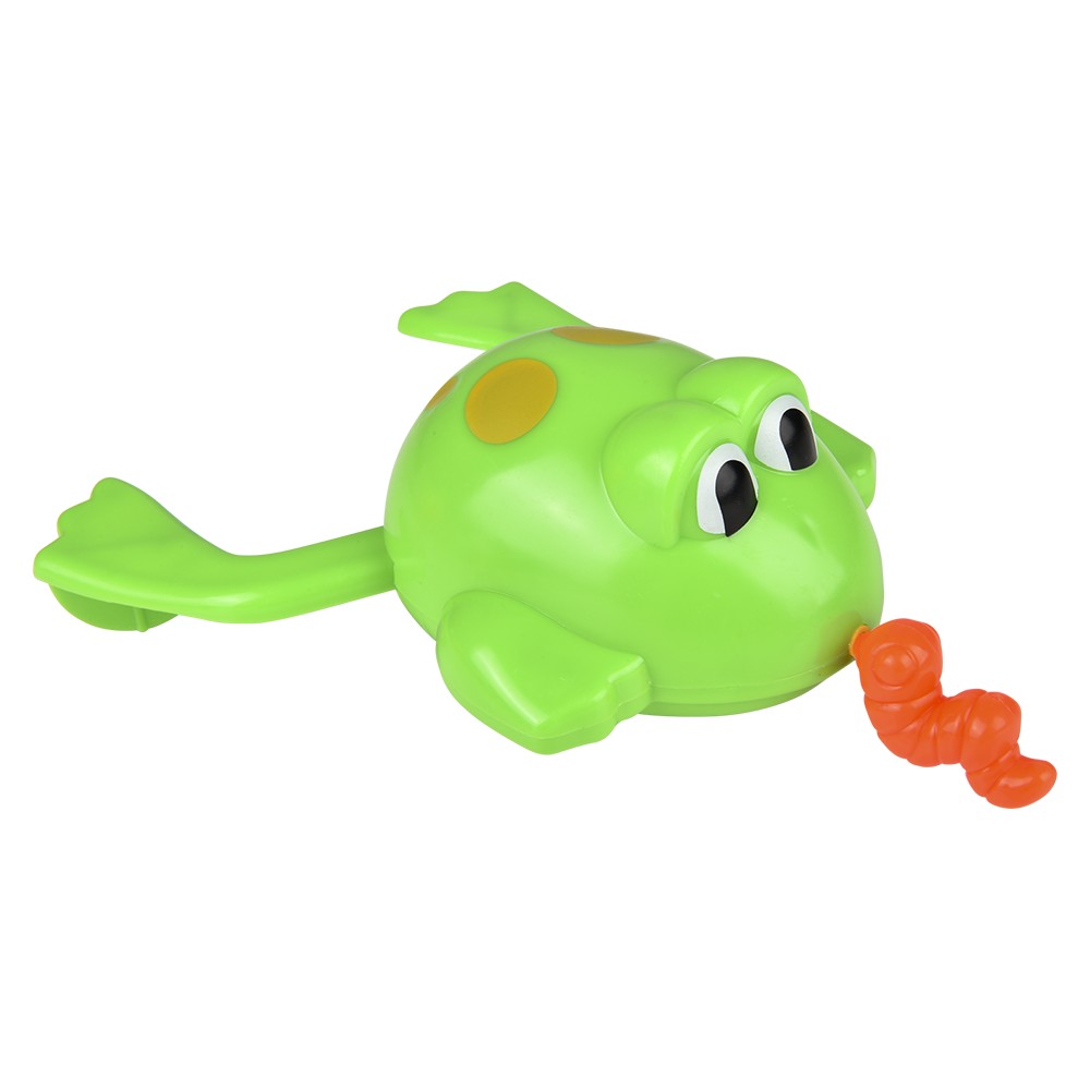 Pull-String Frog Bath Toy (12 Pc Display)